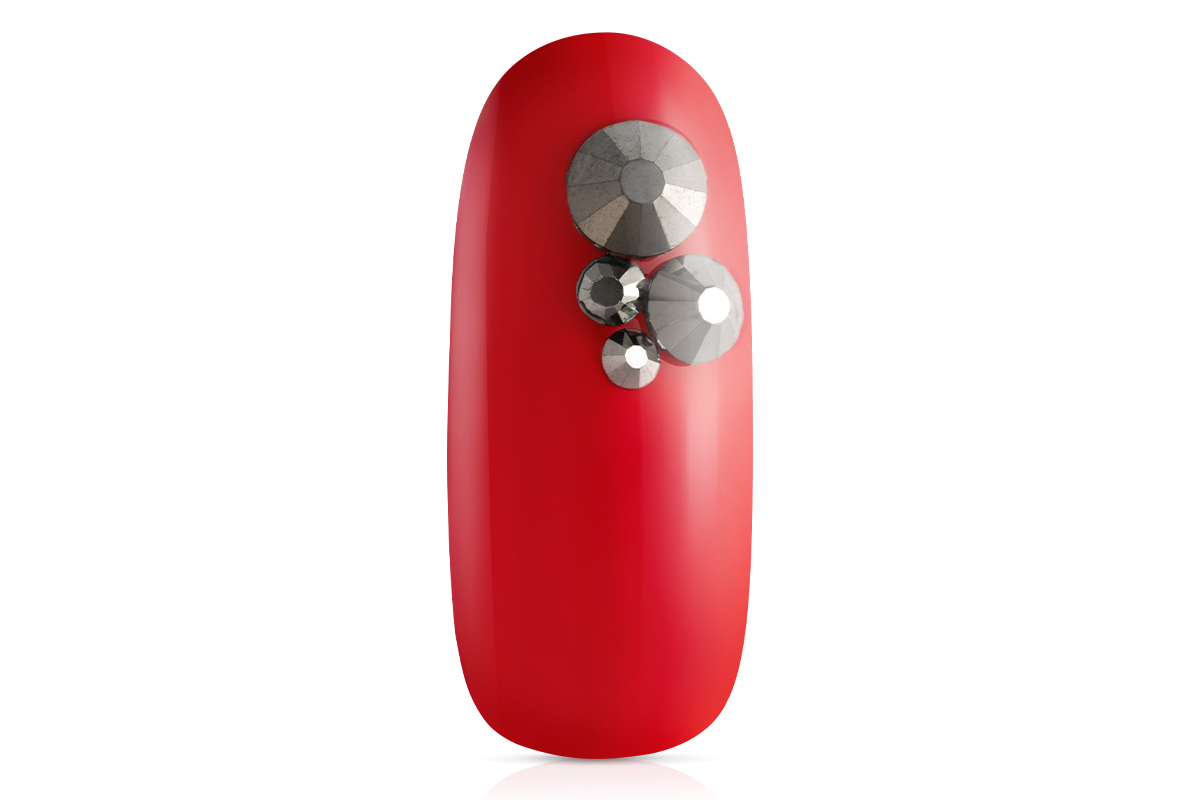 Jolifin Strass-Display metallic chrome