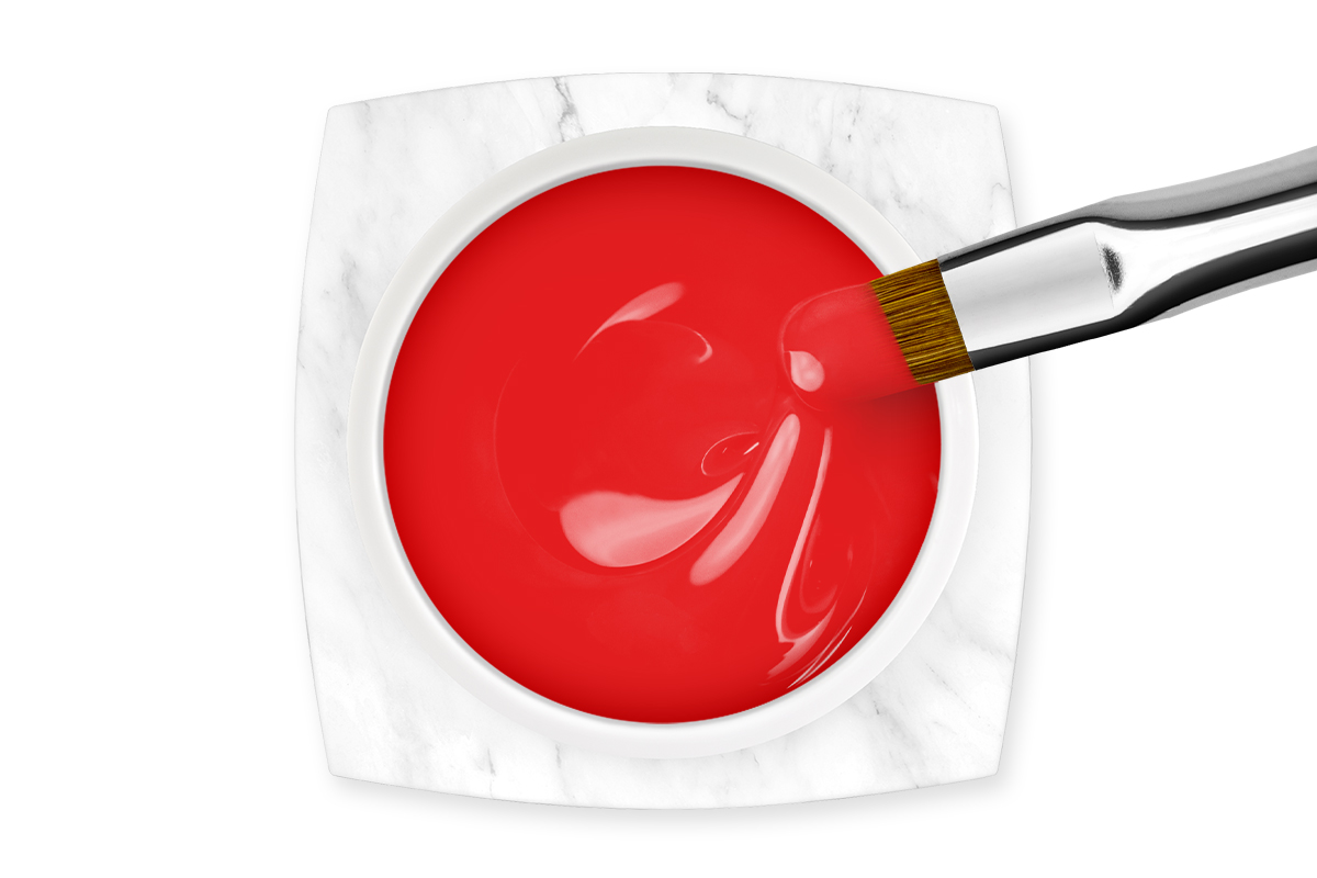 Jolifin LAVENI PRO Farbgel - creamy poppy red 5ml