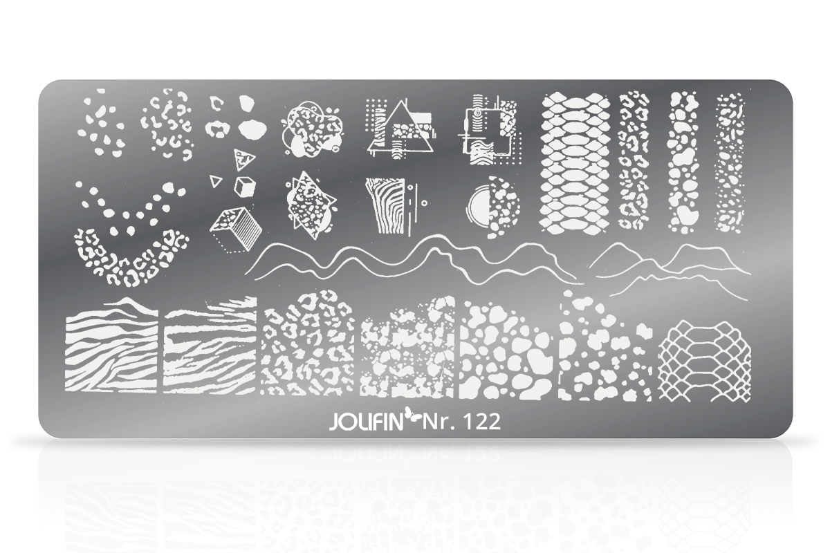 Jolifin Stamping-Schablone Nr. 122