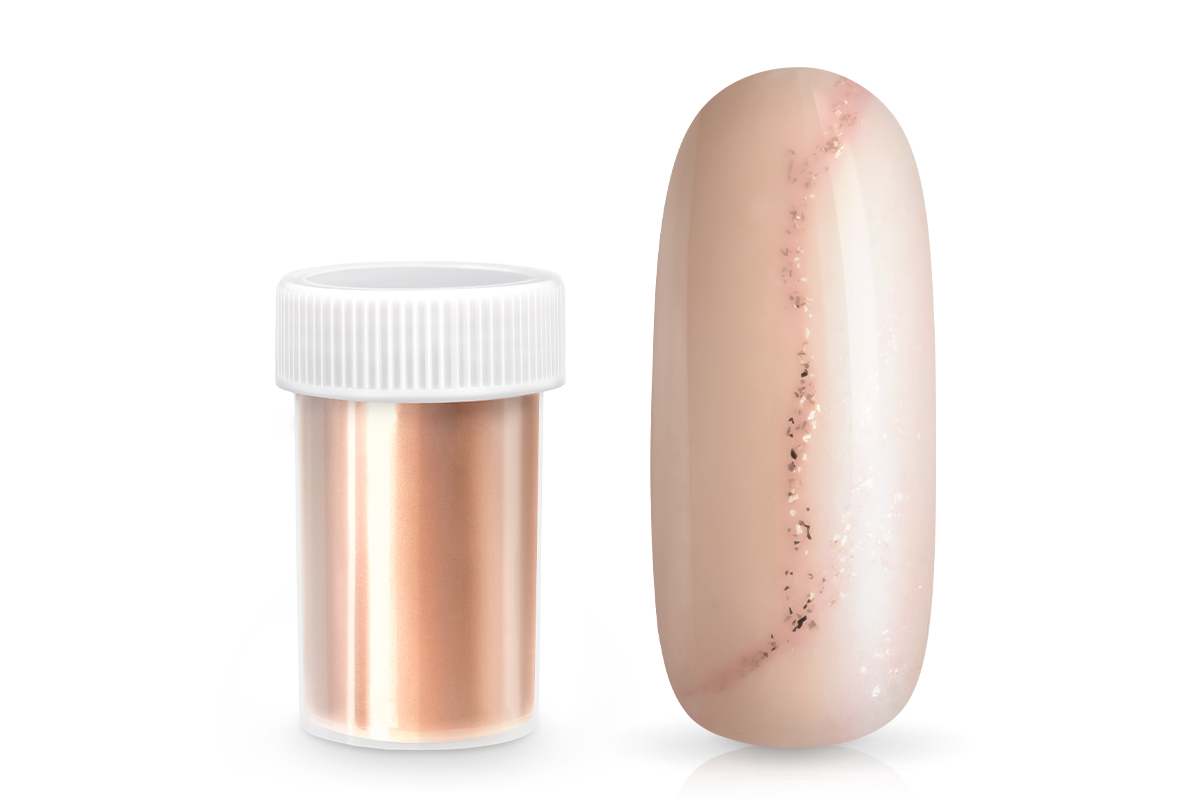 Jolifin Transfer Nail Foil XL - pastel-peach pearl