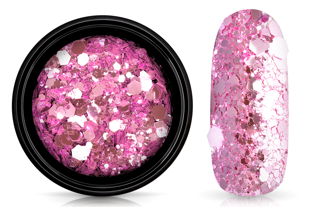 Jolifin LAVENI Sparkle Glitter - pure babypink