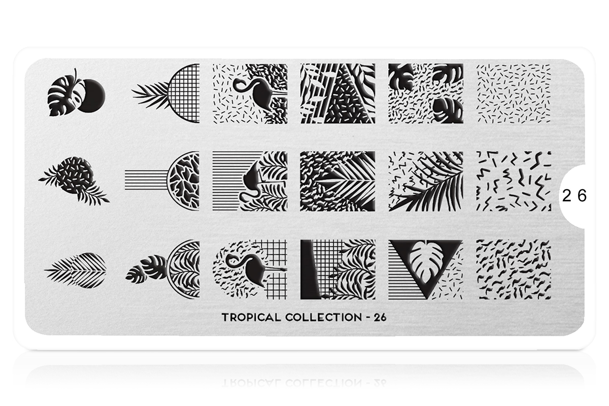 MoYou-London Schablone Tropical Collection 26