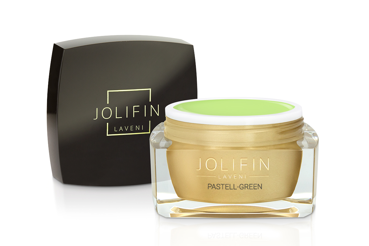Jolifin LAVENI Farbgel - pastell-green 5ml