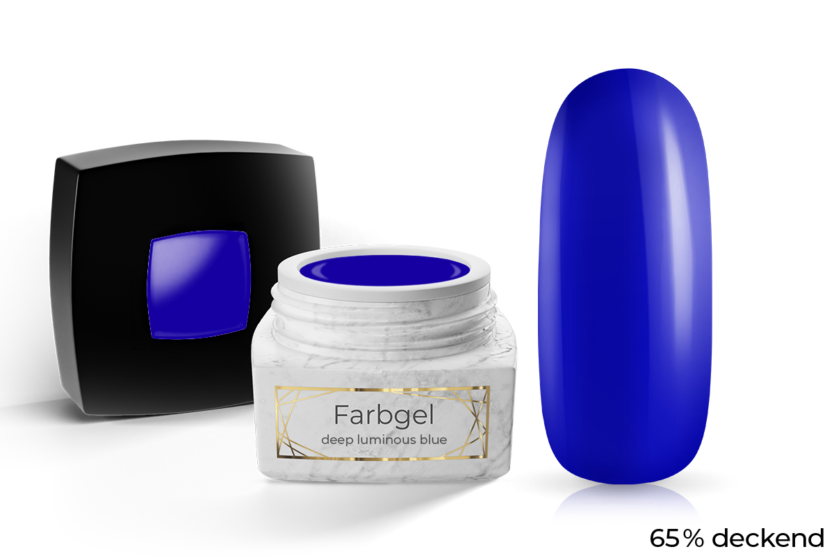 Jolifin LAVENI PRO Farbgel - deep luminous blue 5ml