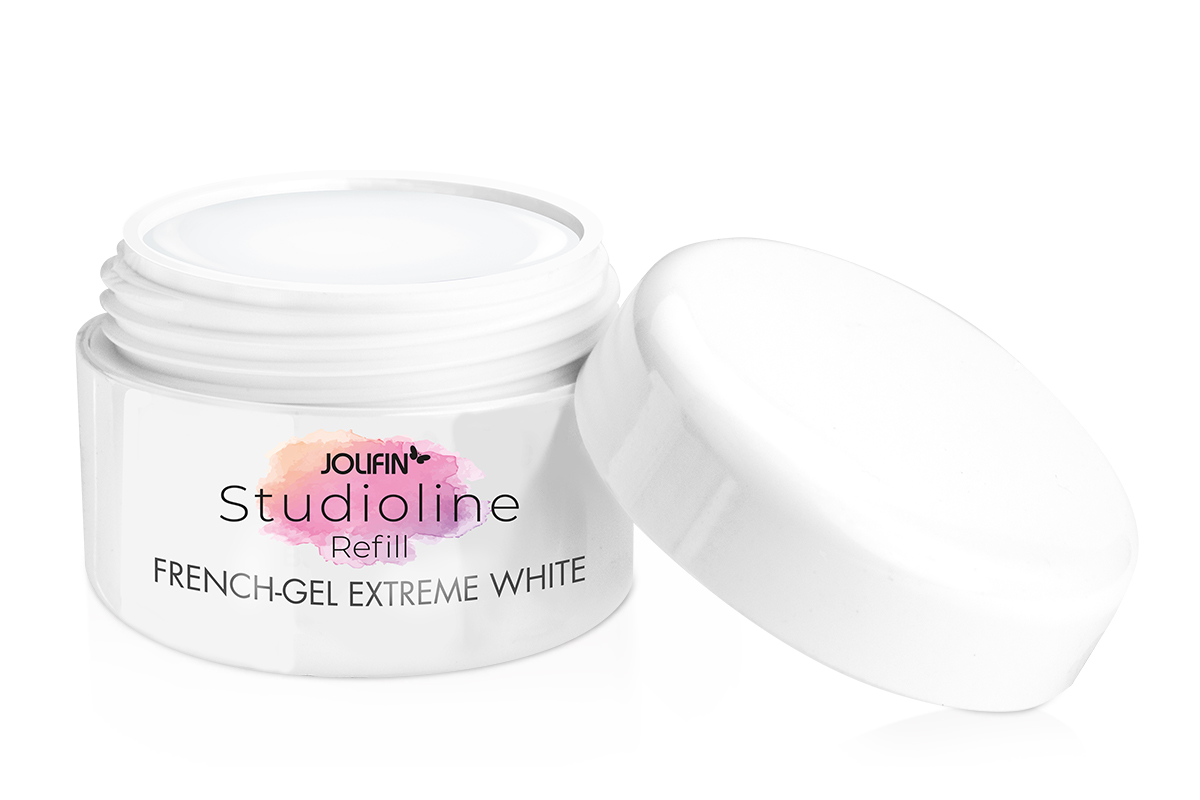 Jolifin Studioline Refill - French-Gel extreme-white 30ml