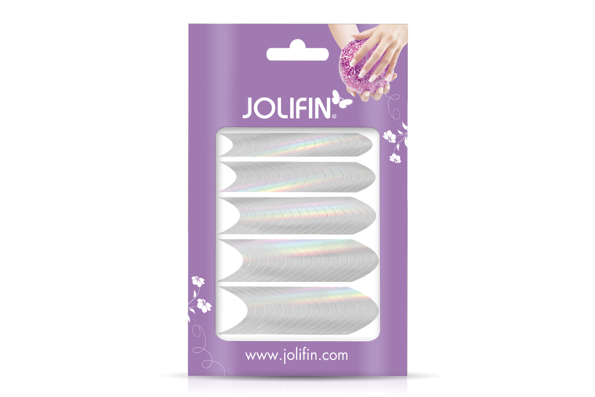 Jolifin Chrome French Sticker silber