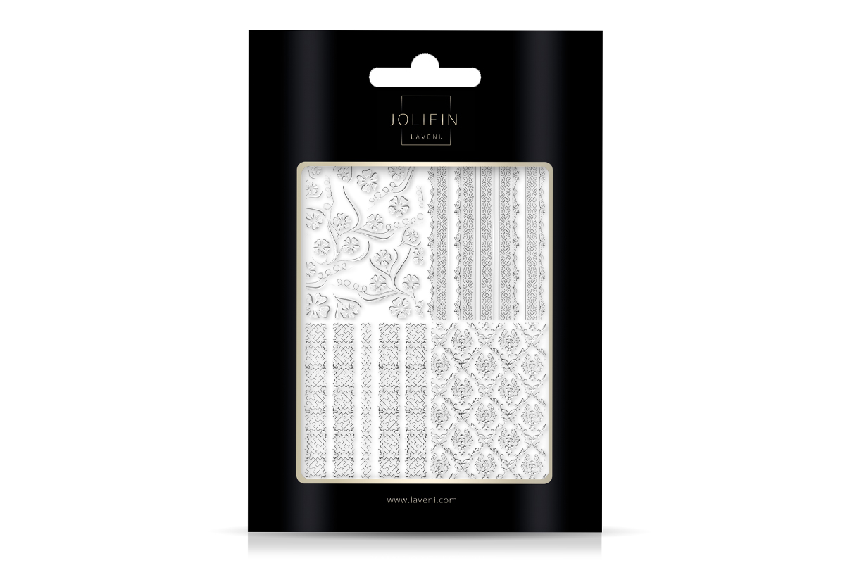 Jolifin LAVENI XL Sticker - Silber 8