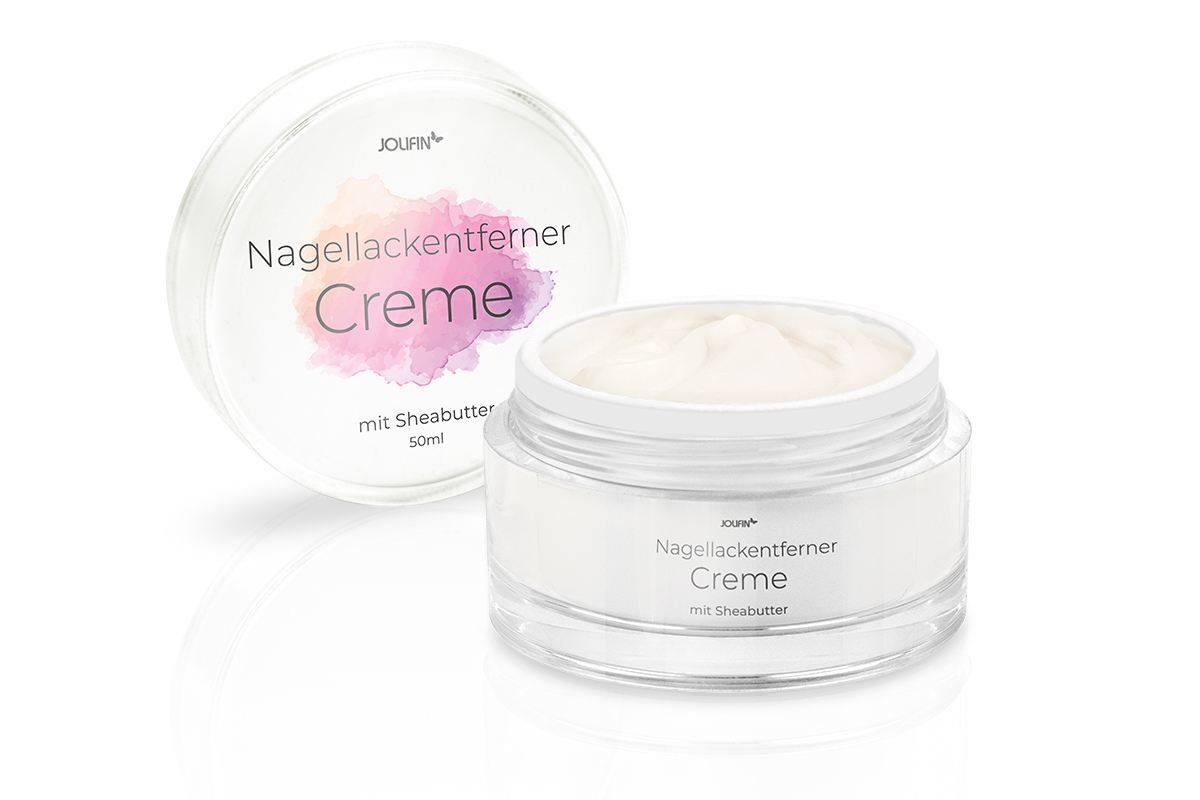 Jolifin Nagellackentferner-Creme - mit Sheabutter 50ml