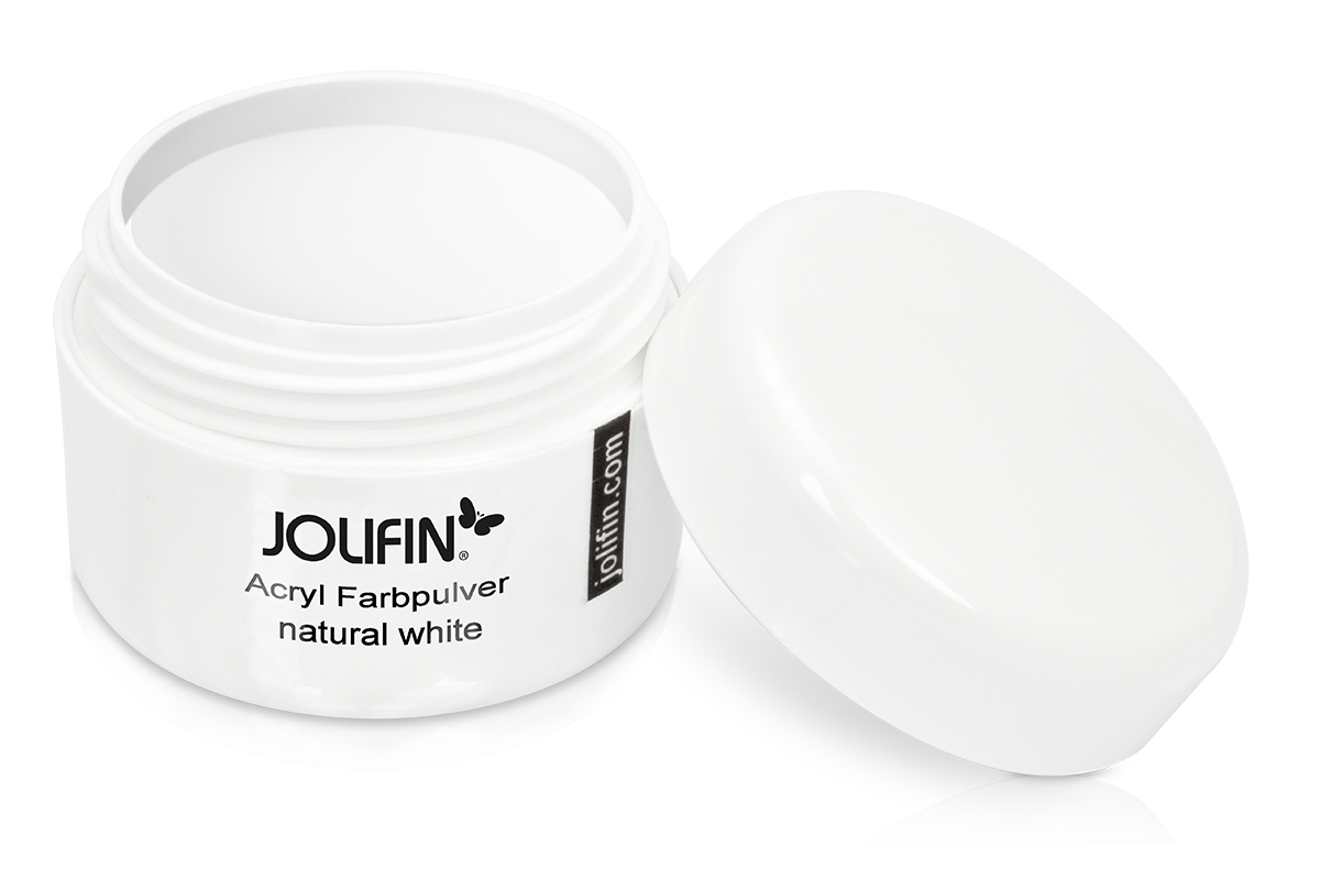 Jolifin Acryl Farbpulver - natural white 5g