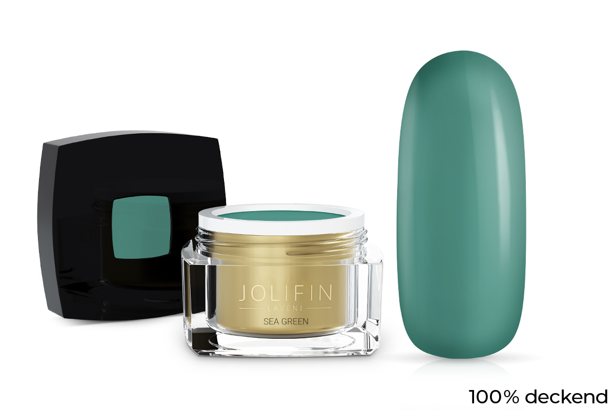 Jolifin LAVENI colour gel - sea green 5ml