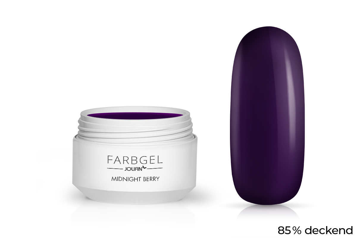 Jolifin Farbgel midnight berry 5ml