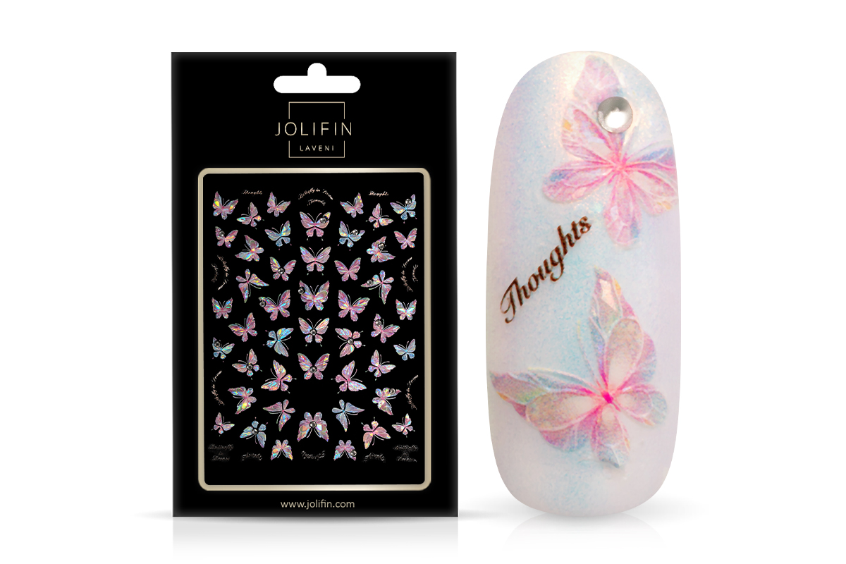 Jolifin LAVENI XL Sticker - Rhinestone No. 4