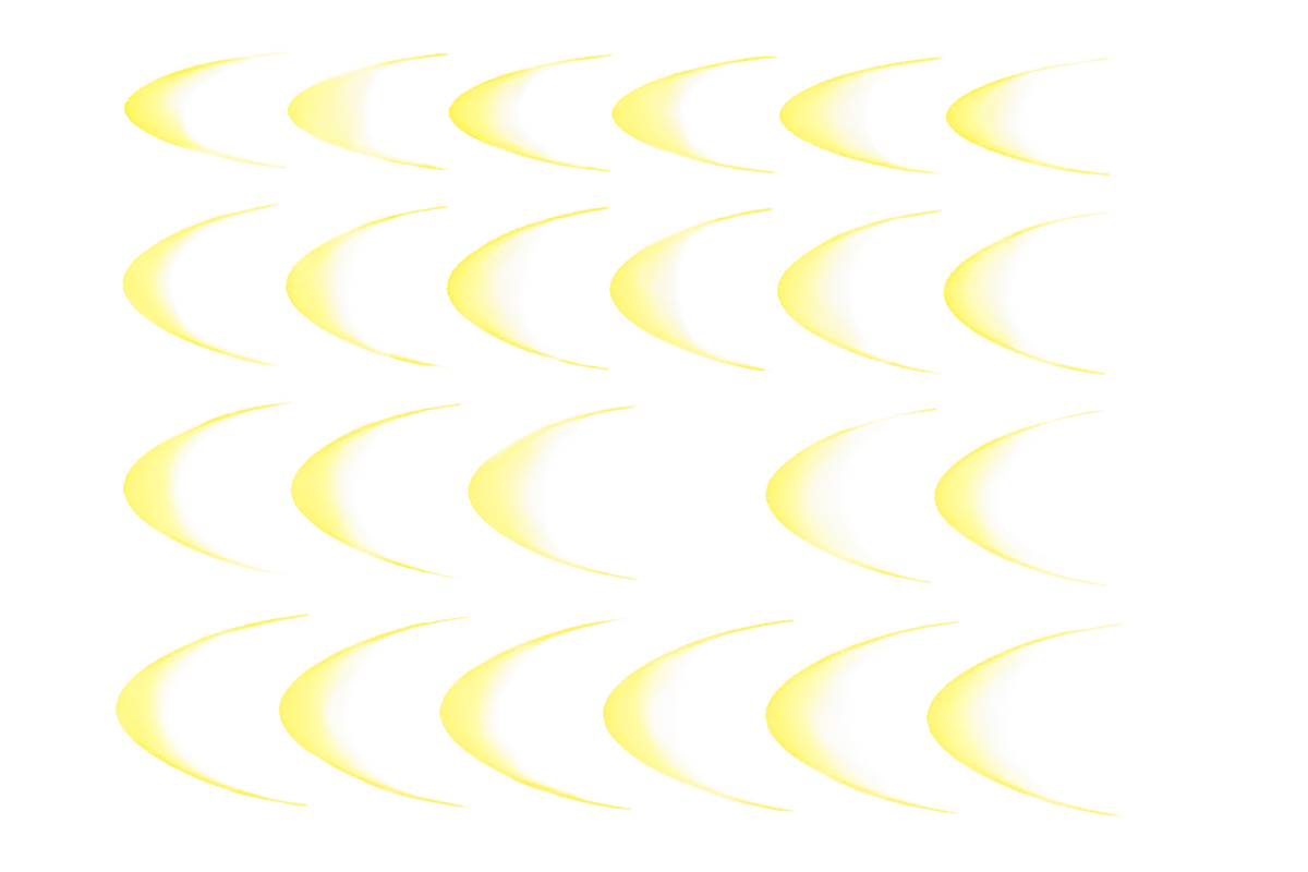 Jolifin LAVENI XL Sticker - Ombre French II yellow