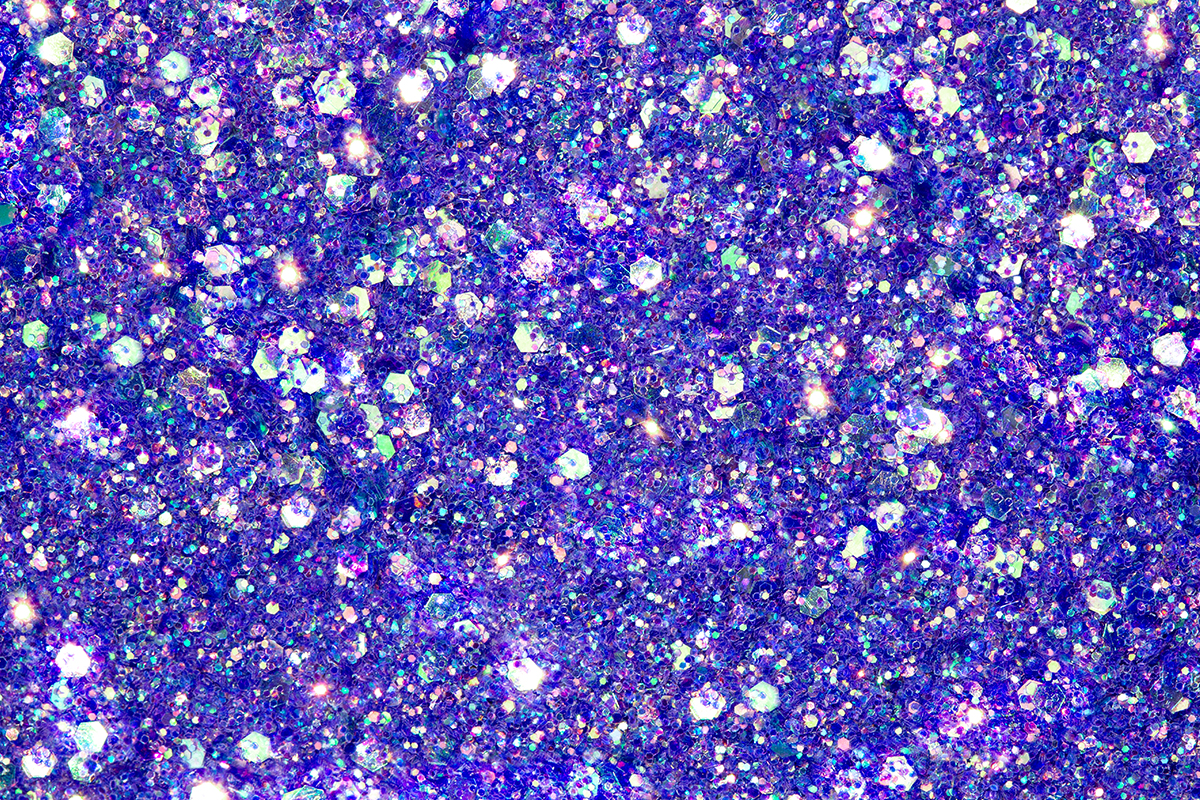 Jolifin Nightshine Crystal Glitter - purple