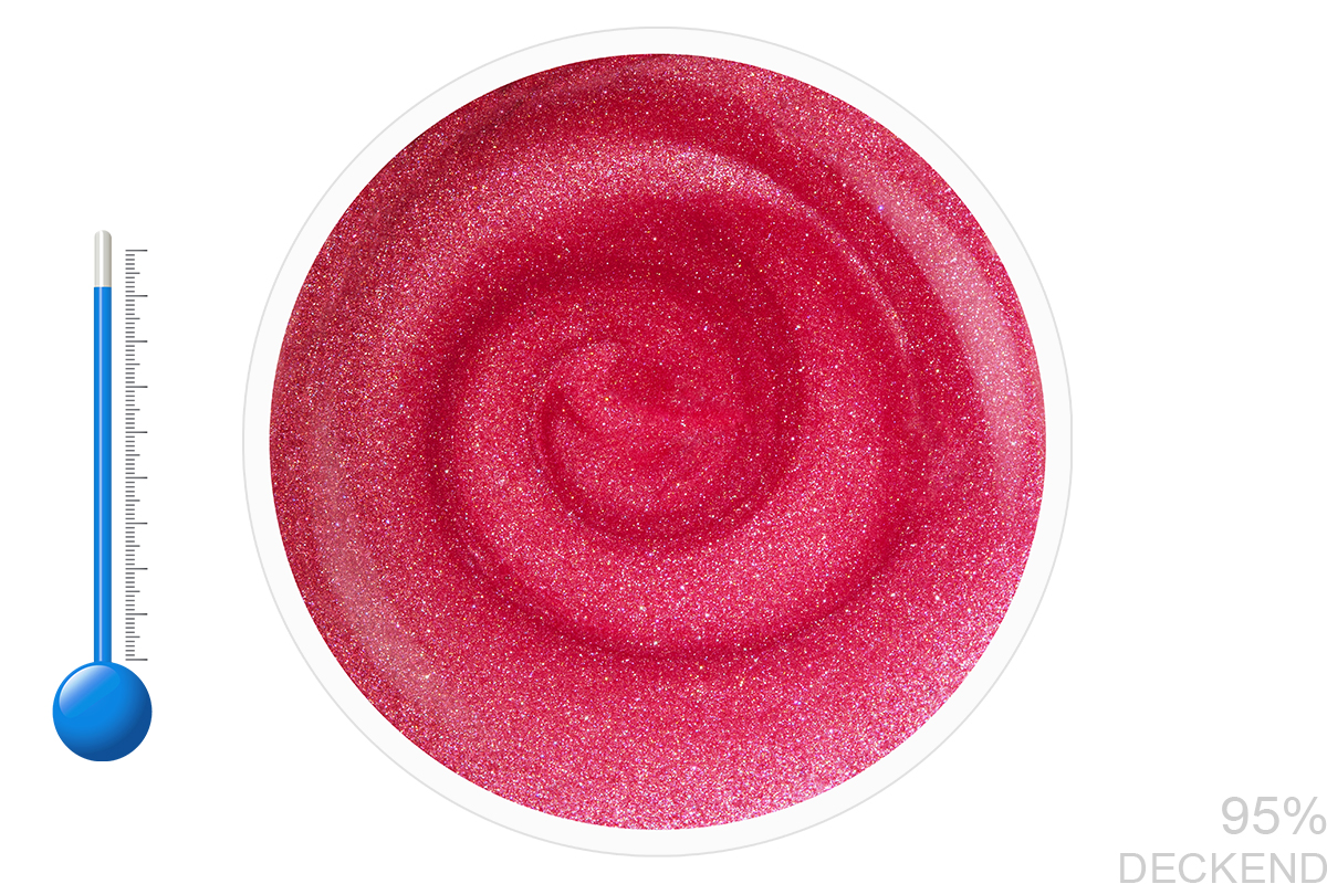 Jolifin Thermo Farbgel rot Perlmutt 5ml