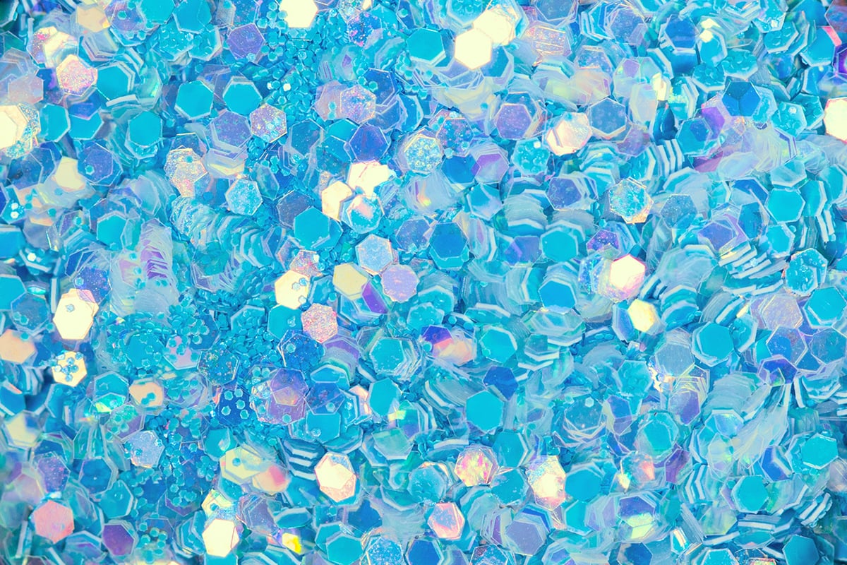 Jolifin LAVENI Mermaid Pastell Glitter - ocean