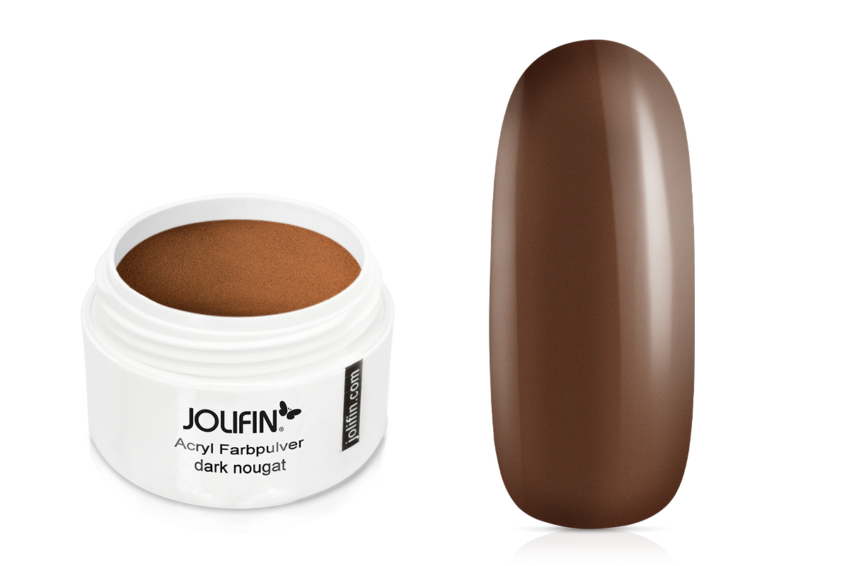 Jolifin Acryl Farbpulver - dark nougat 5g