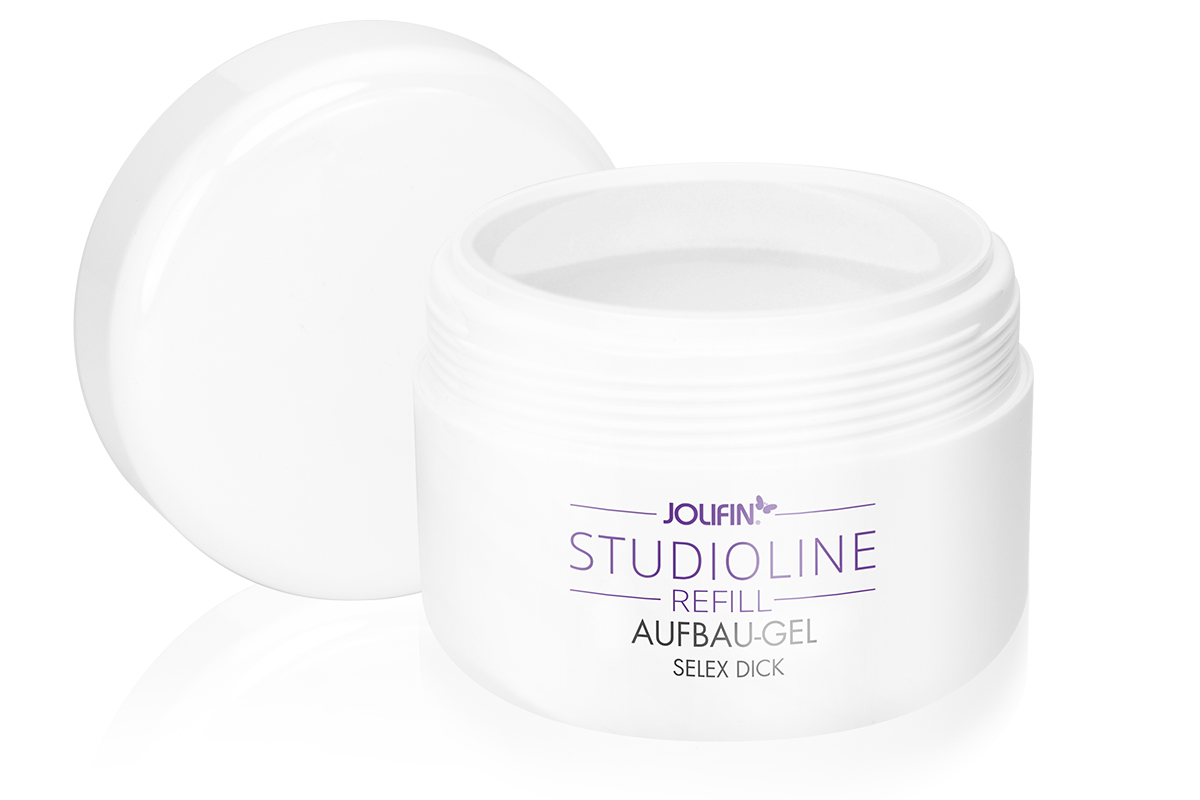 Jolifin Studioline Refill - Aufbau-Gel Selex dick 250ml