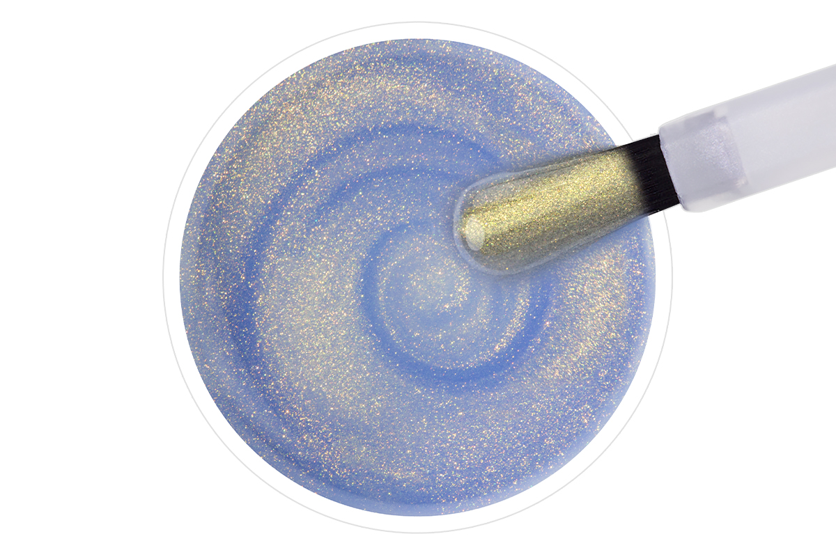 Jolifin LAVENI Glossy Versiegelungs-Gel o. Schwitzschicht - gold shine 11ml