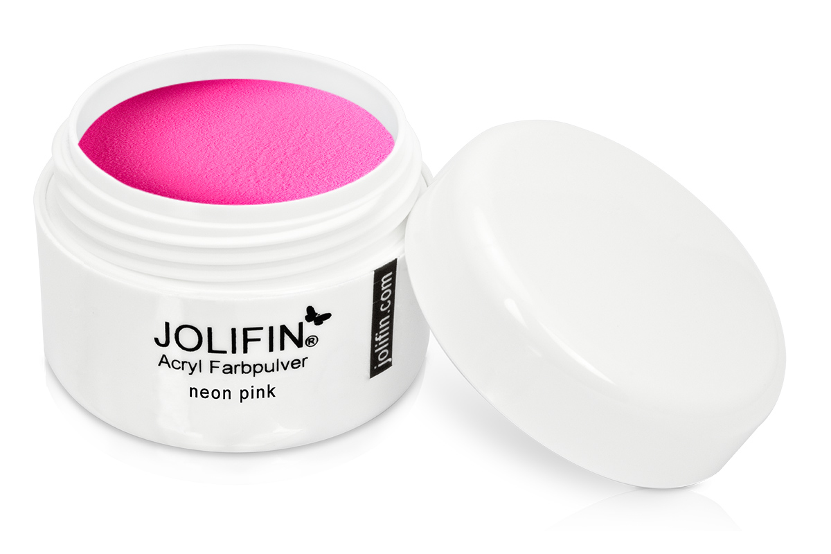 Jolifin Acryl Farbpulver - neon pink 5g