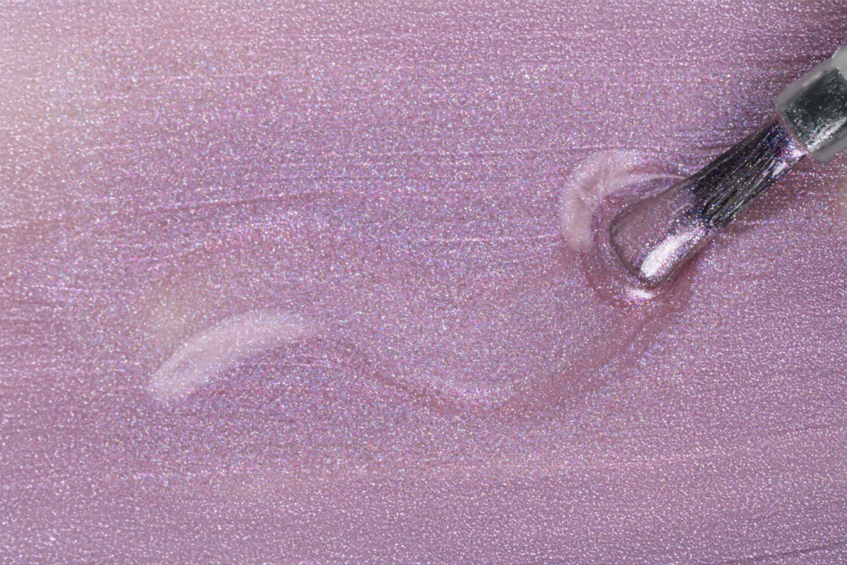Jolifin LAVENI Shellac - Cat-Eye pearl lilac 10ml