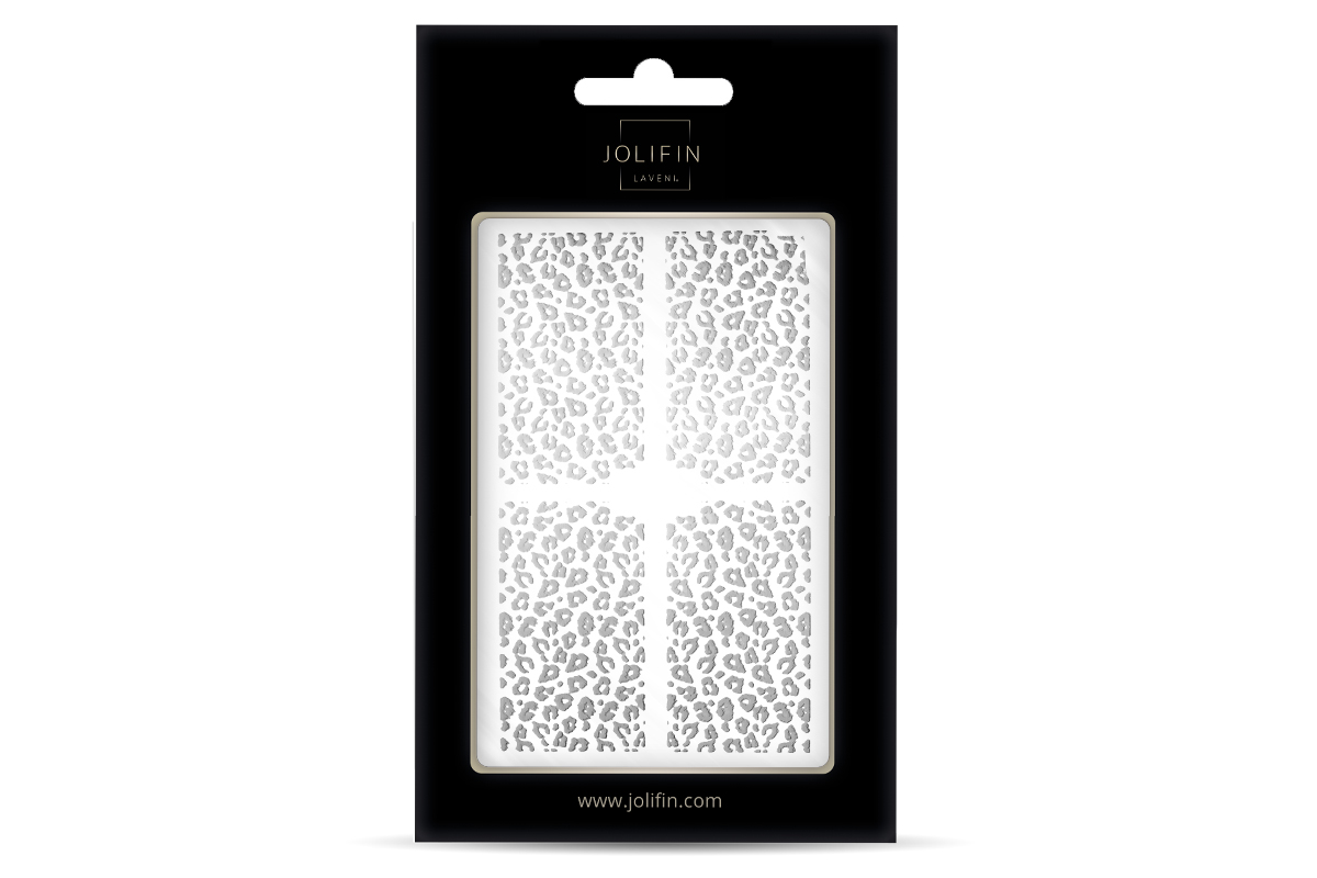 Jolifin LAVENI XL Sticker - Animalprint Silver Nr. 1