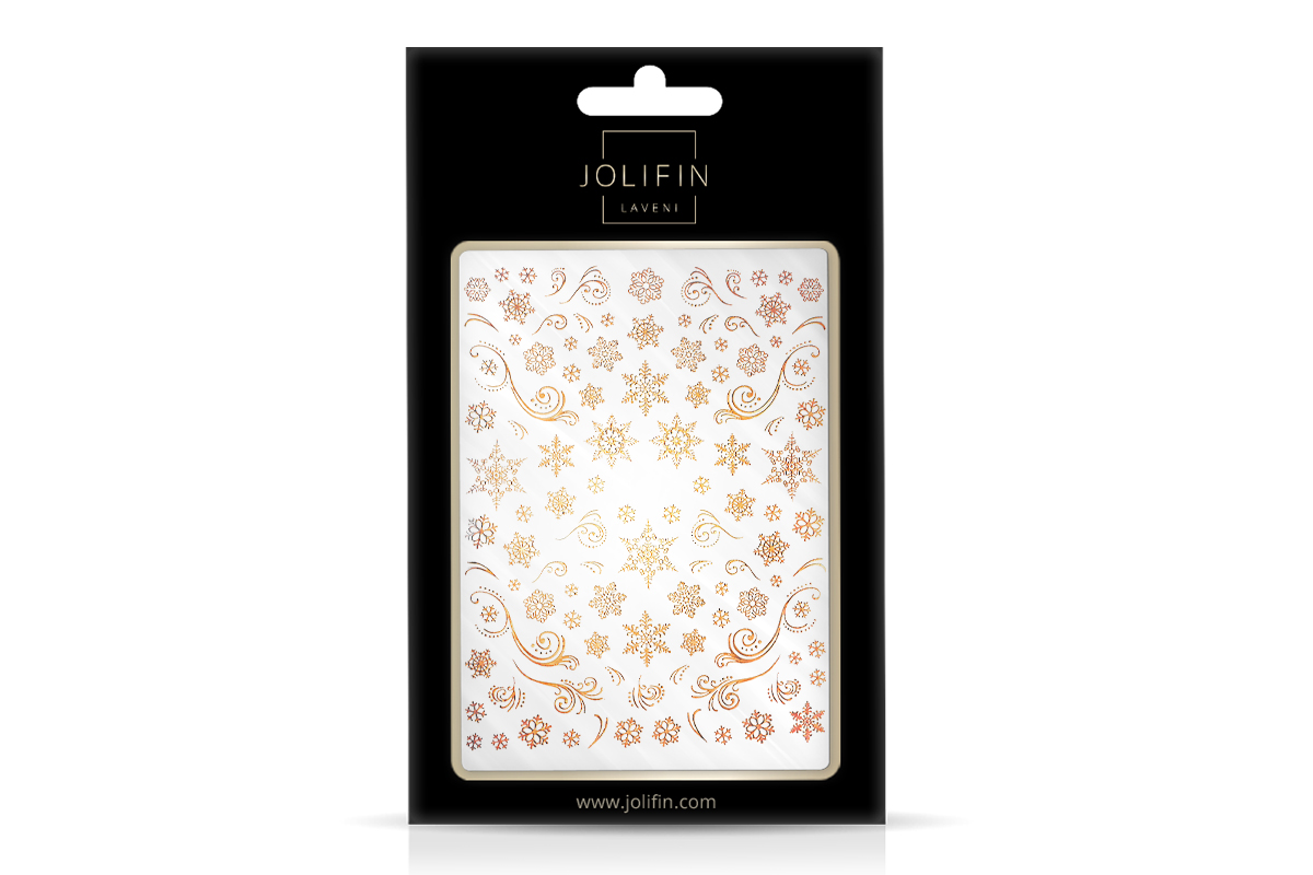 Jolifin LAVENI XL Sticker - rosé-gold christmas Nr. 2