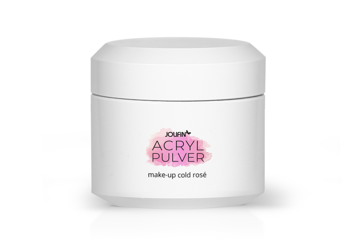 Jolifin Acryl Pulver - make-up cold rosé 30g