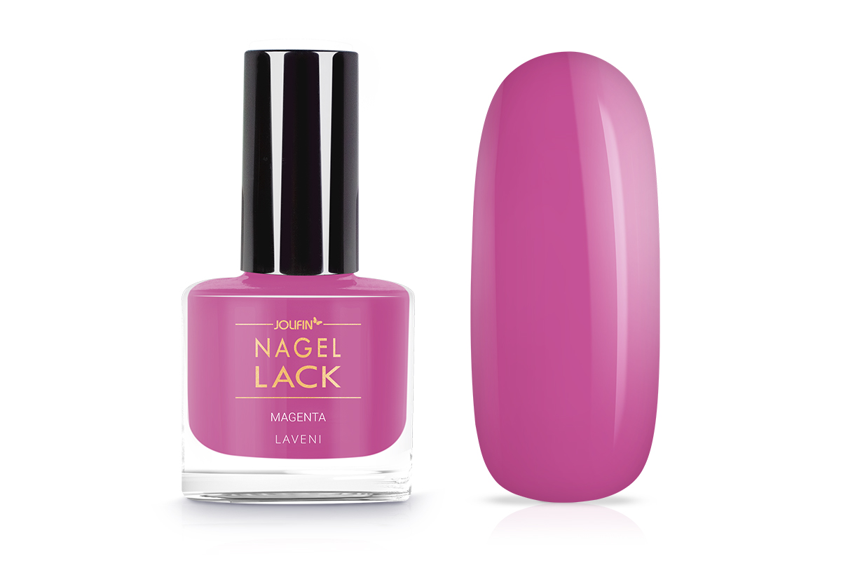 Jolifin LAVENI Nagellack - magenta 9ml