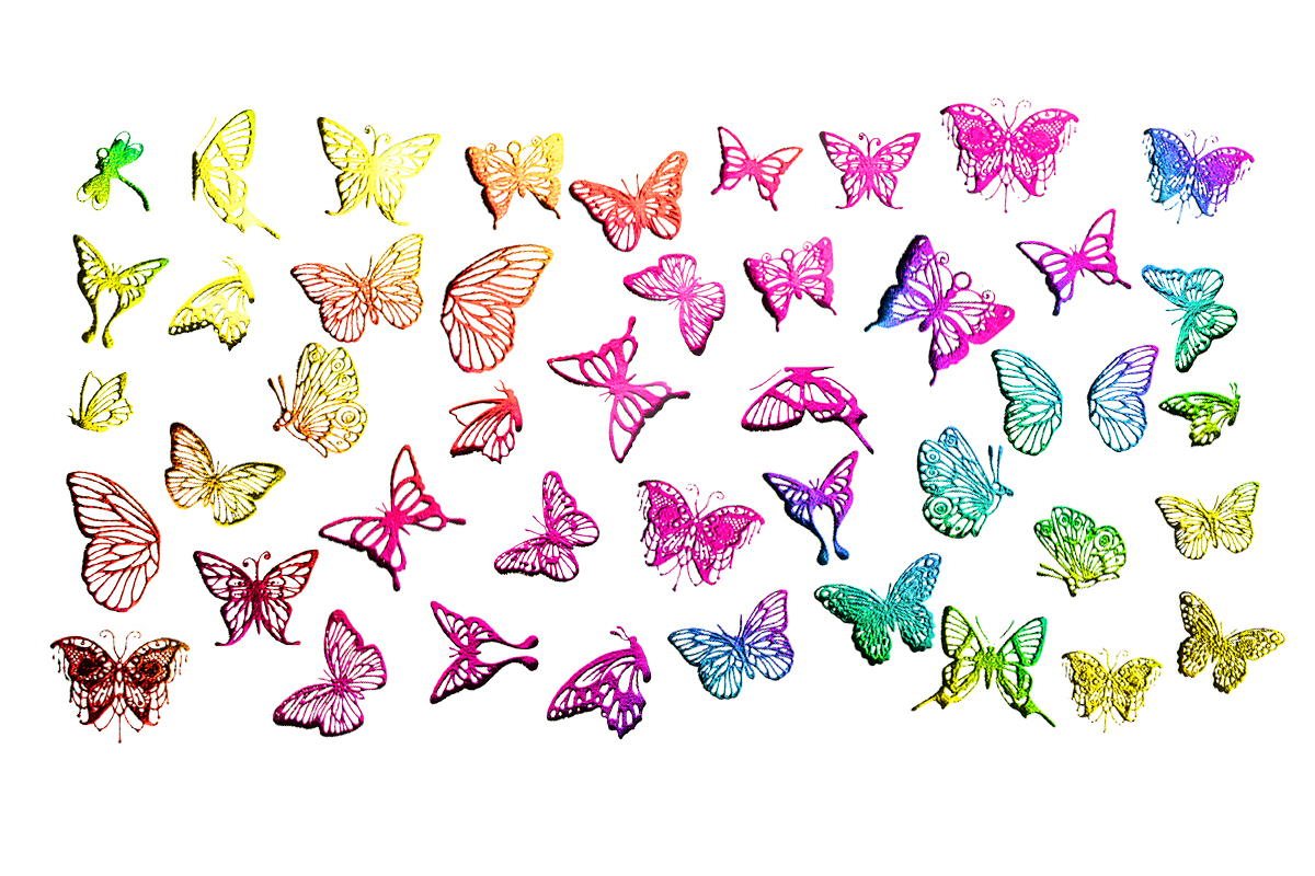 Jolifin LAVENI XL Sticker - Butterfly Nr. 5
