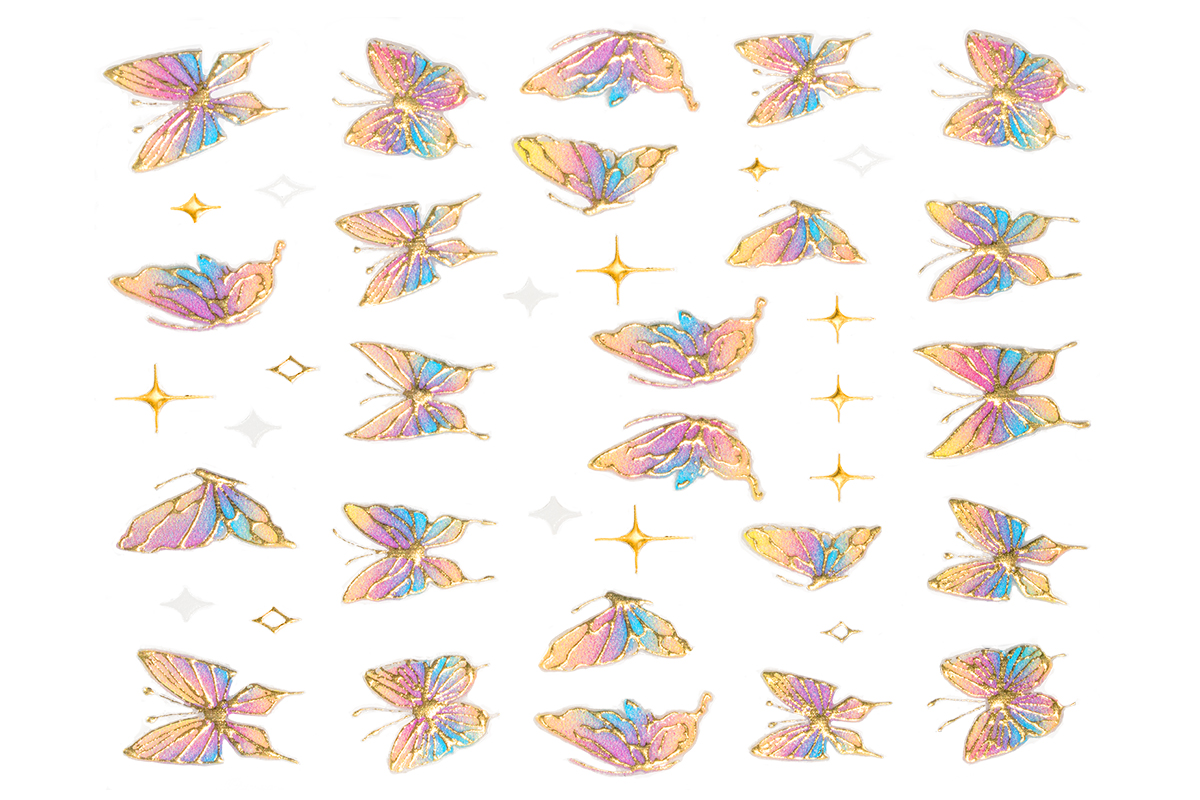 Jolifin LAVENI XL Stickers - Gold 68