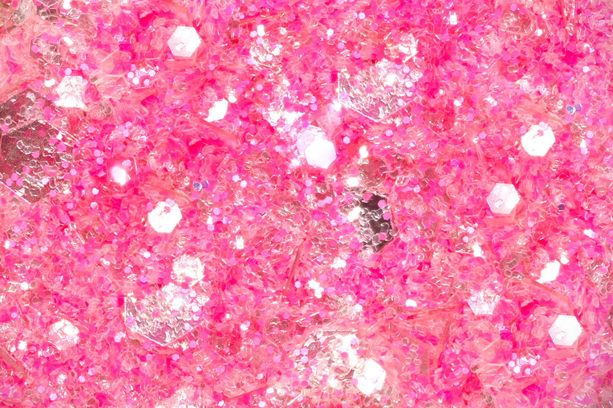 Jolifin LAVENI Crystal Glitter - pastell neon-pink