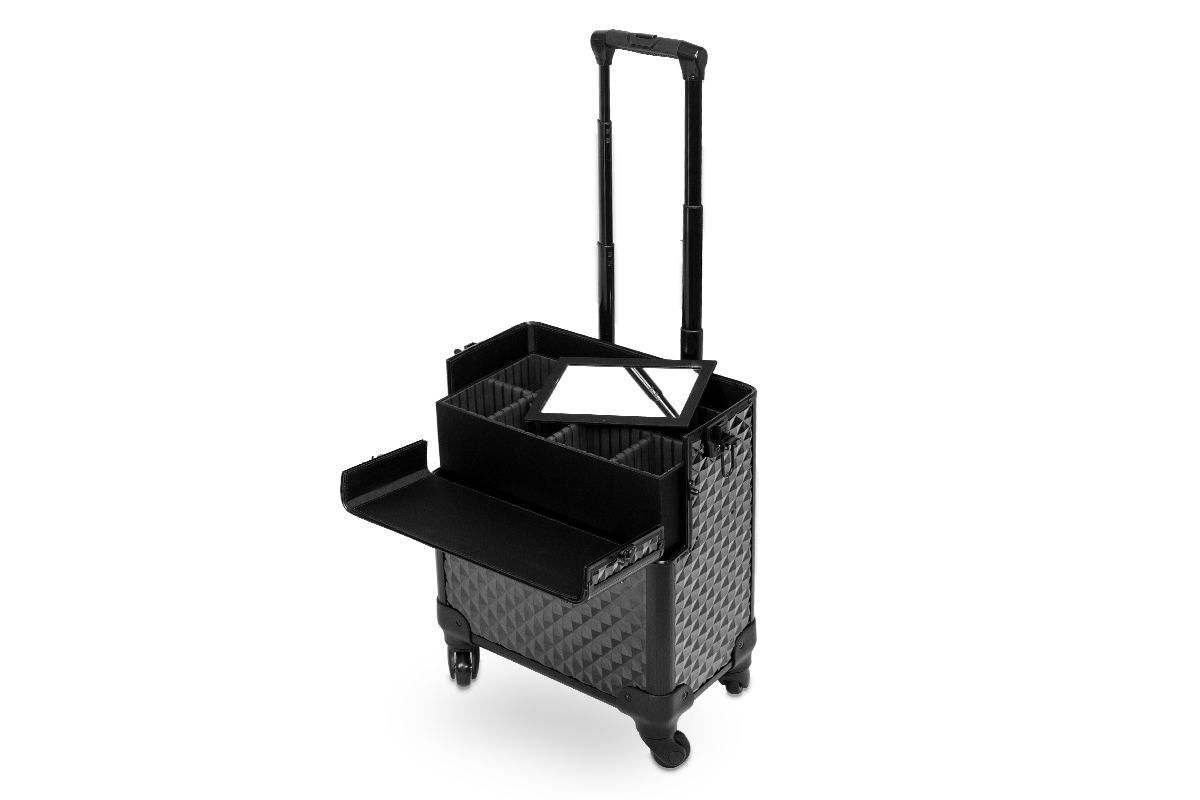 Jolifin Trolley Koffer Comfort schwarz