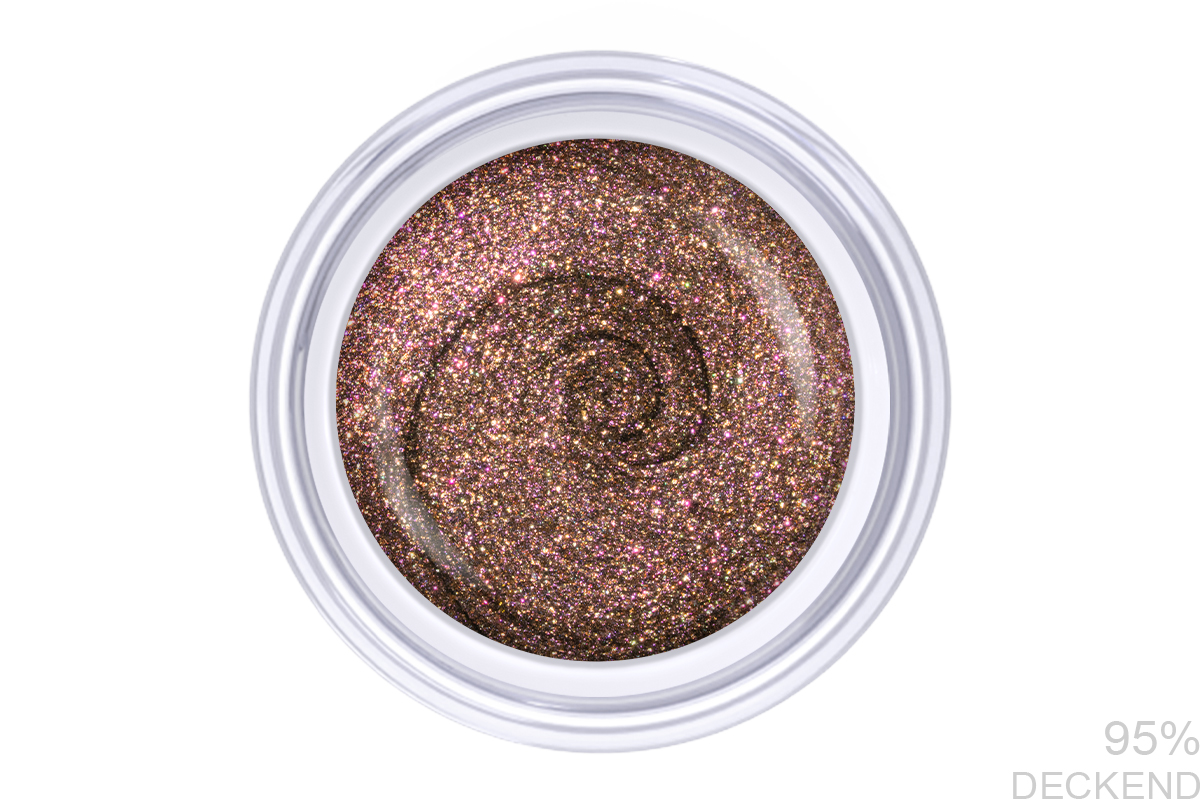Jolifin Farbgel brown sparkle 5ml