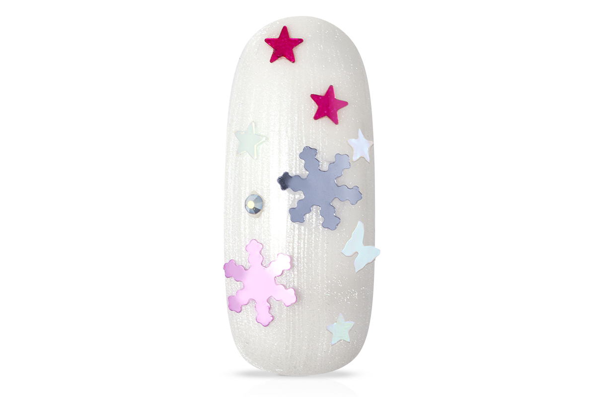 Jolifin Inlay & Rhinestone Display XL - Nightshine pink & blue