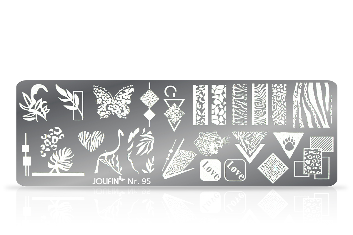 Jolifin Stamping-Schablone Nr. 95