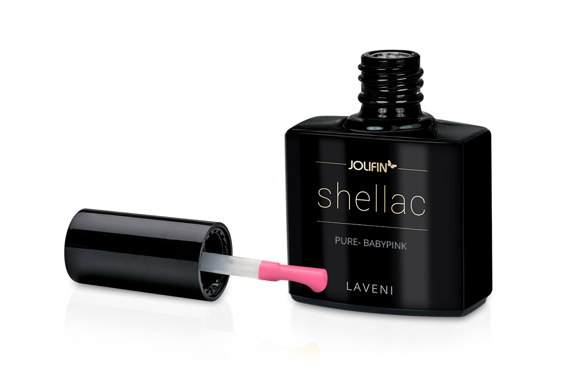 Jolifin LAVENI Shellac - pure-babypink 10ml