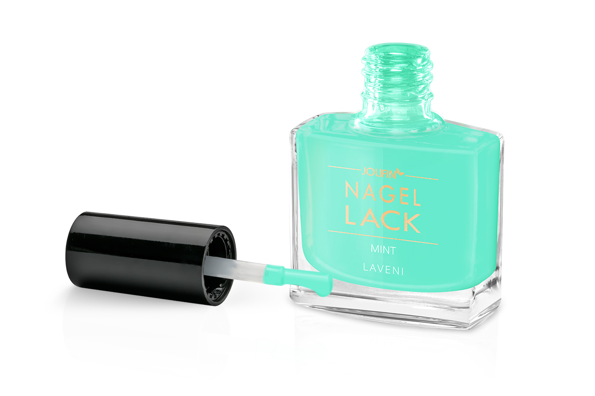 Jolifin LAVENI Nagellack - mint 9ml