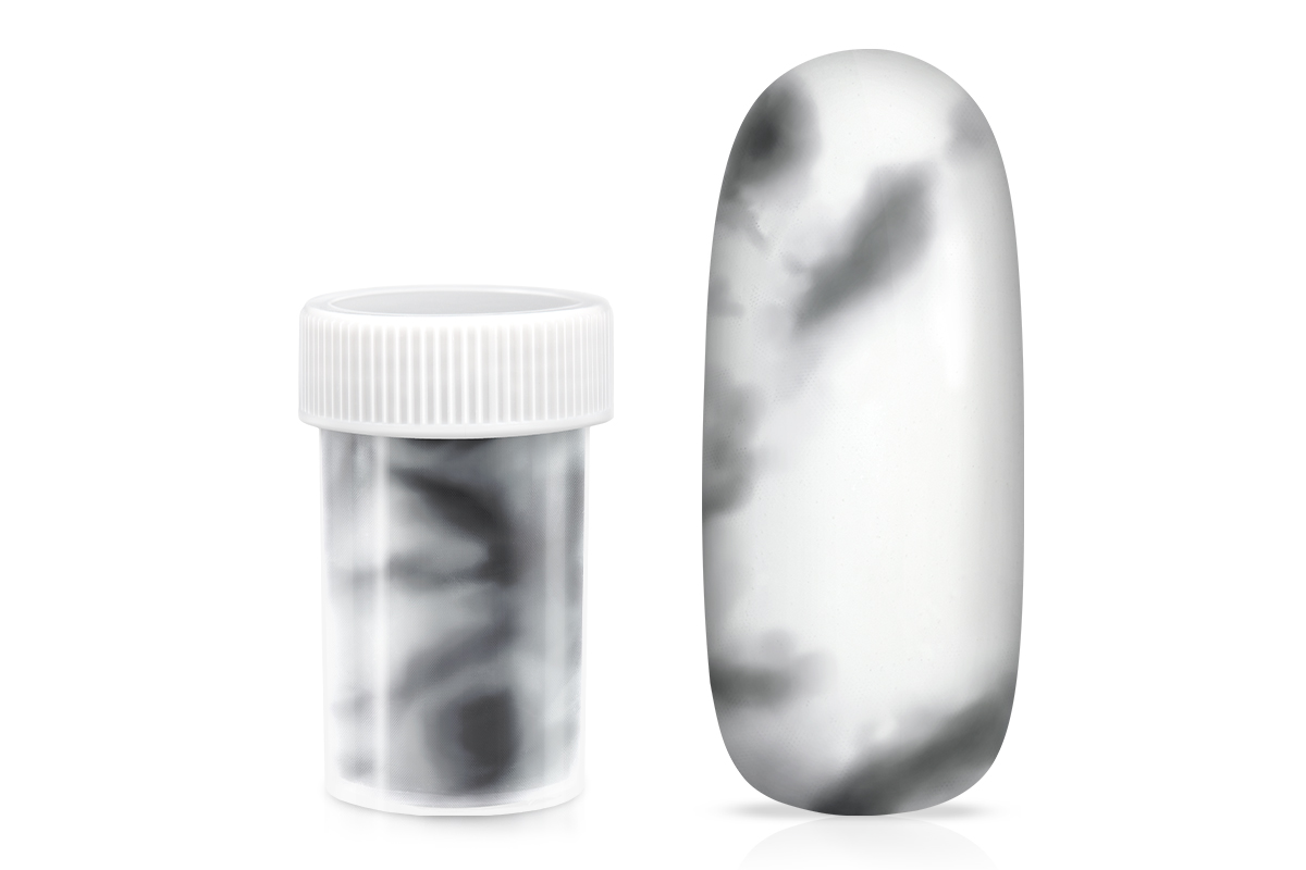 Jolifin Transfer Nagelfolie XL - Marmor schwarz