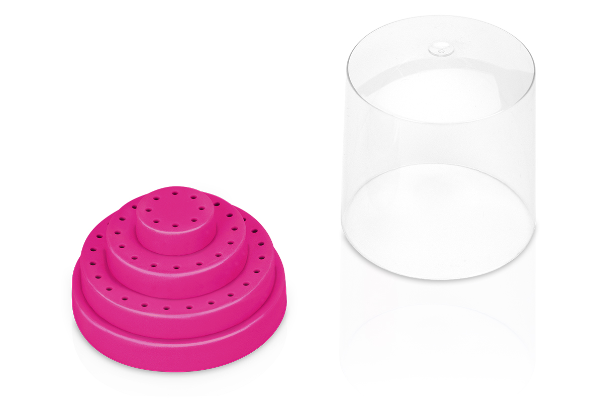 Jolifin bit holder - 48 slots - magenta