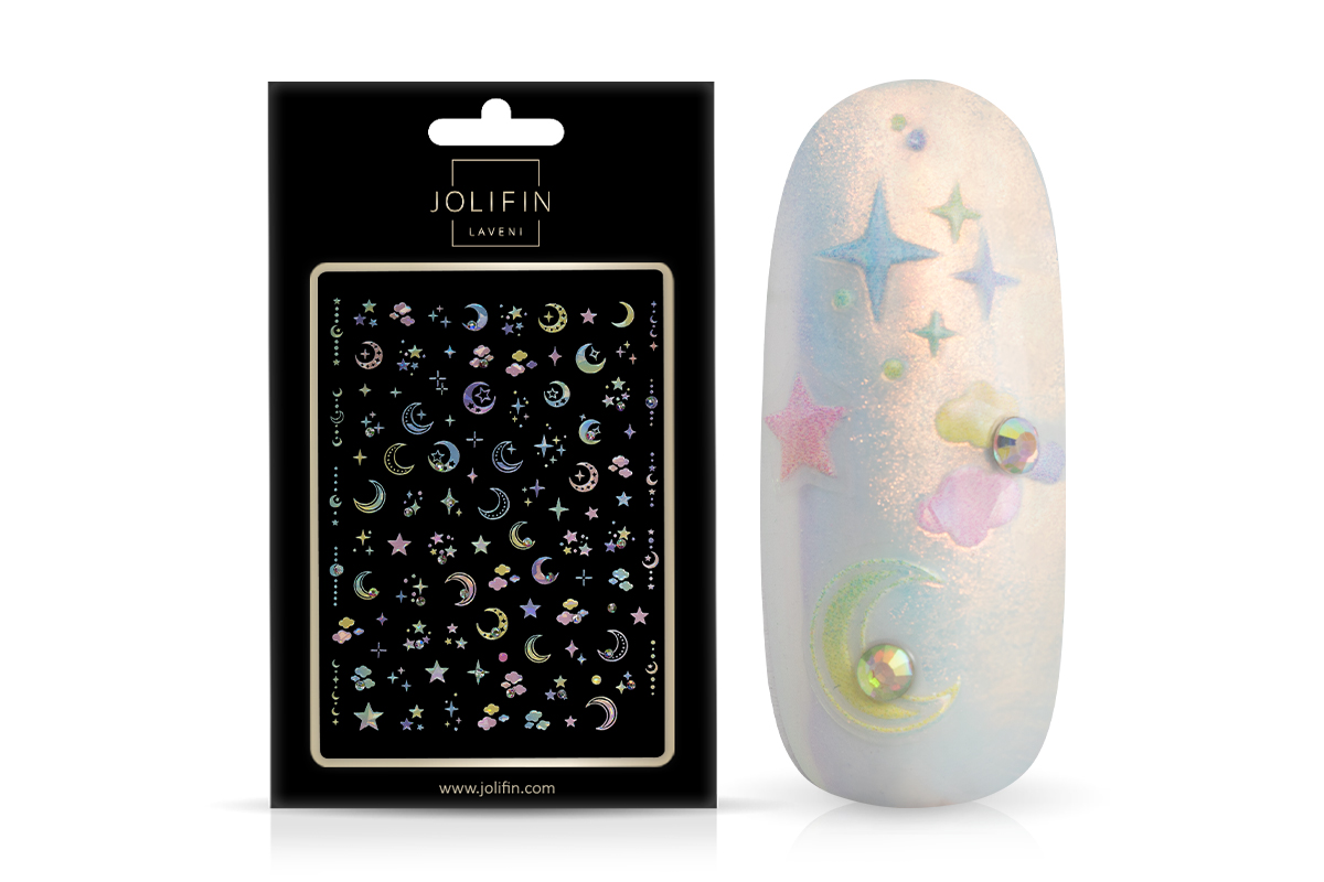 Jolifin LAVENI Strass-Sticker - Nr. 1