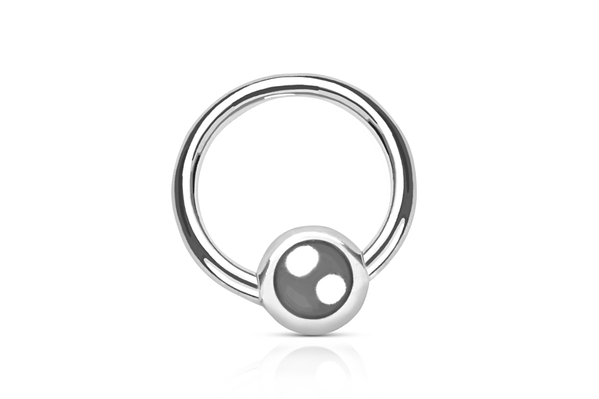 Jolifin Nagel-Piercing silber