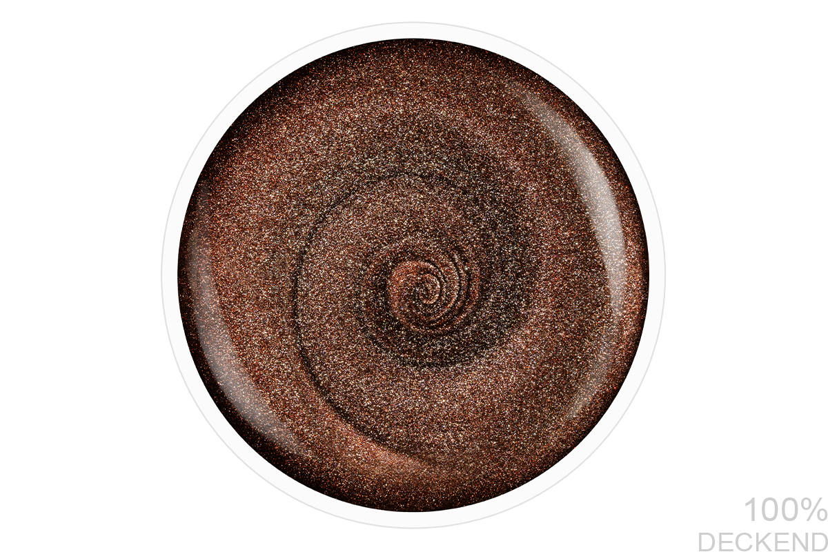 Jolifin LAVENI Shellac - metallic brown 10ml