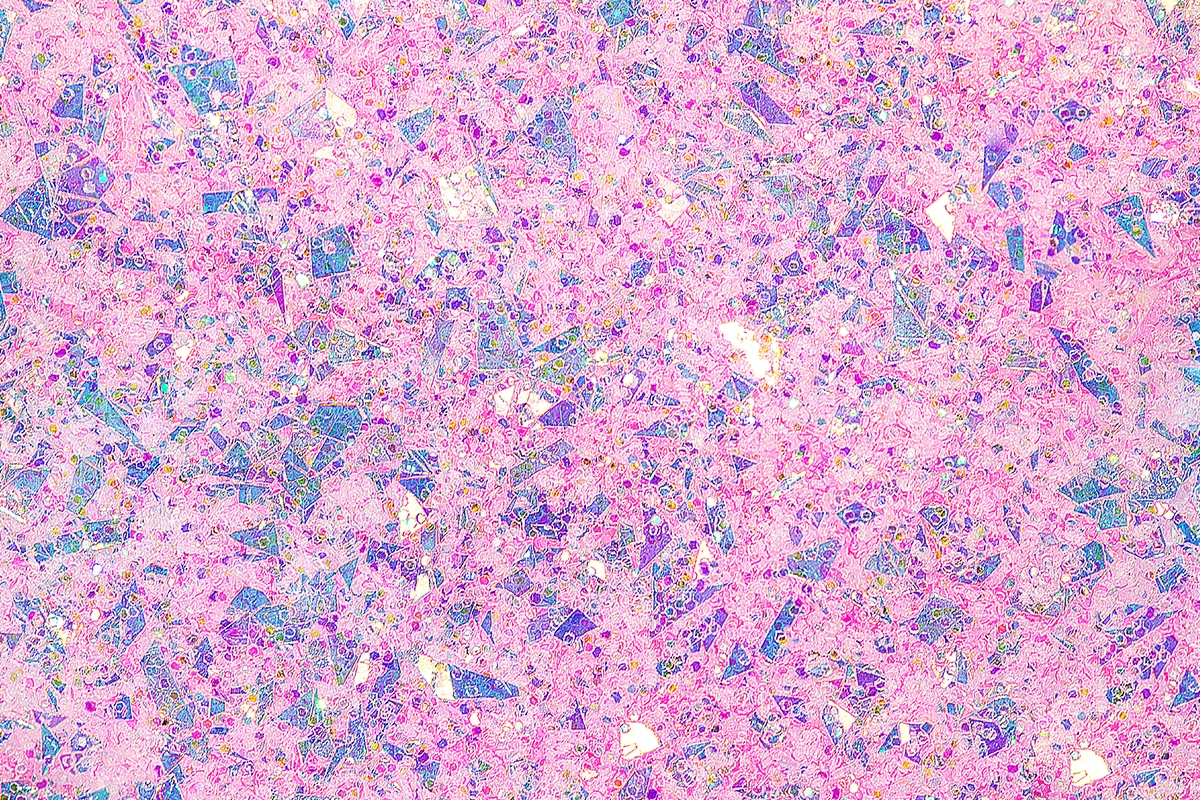 Jolifin LAVENI Mermaid Flakes - pastell-pink