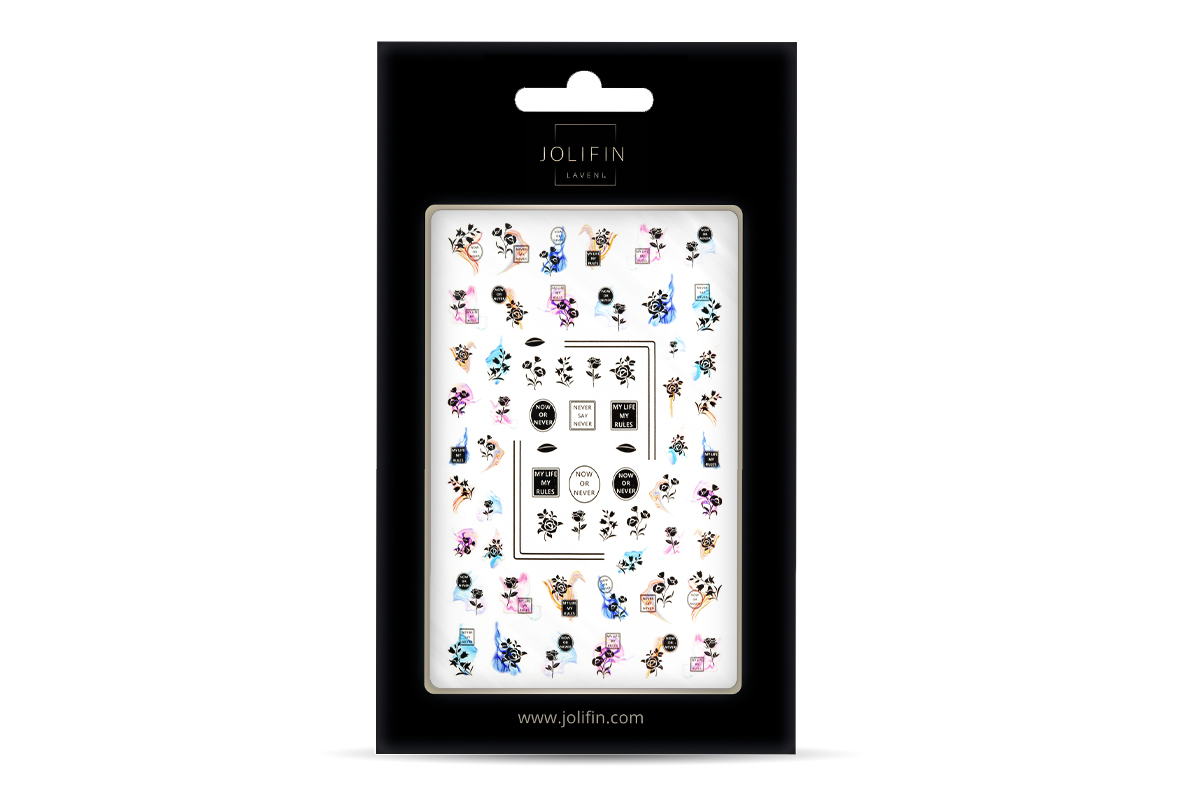 Jolifin LAVENI XL Sticker - Flowers Nr. 29