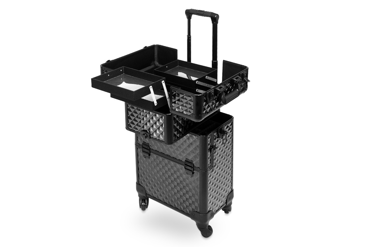 Jolifin Trolley Koffer Comfort schwarz