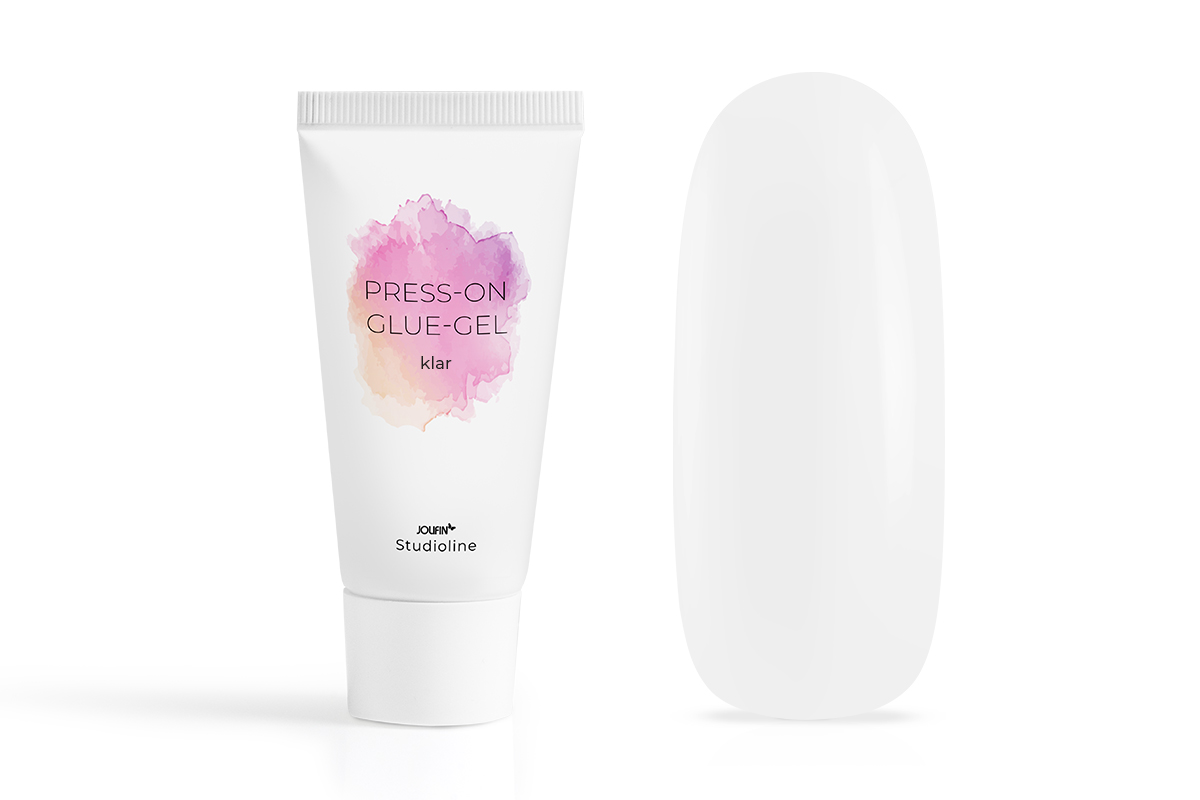 Jolifin Studioline - Press-On Glue Gel clear 50ml