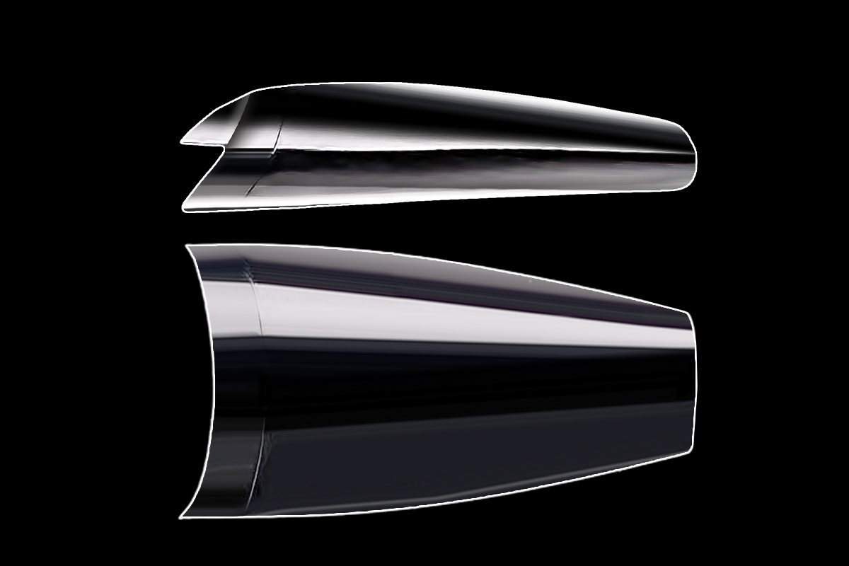 Jolifin 100 tip box short cut ballerina - clear