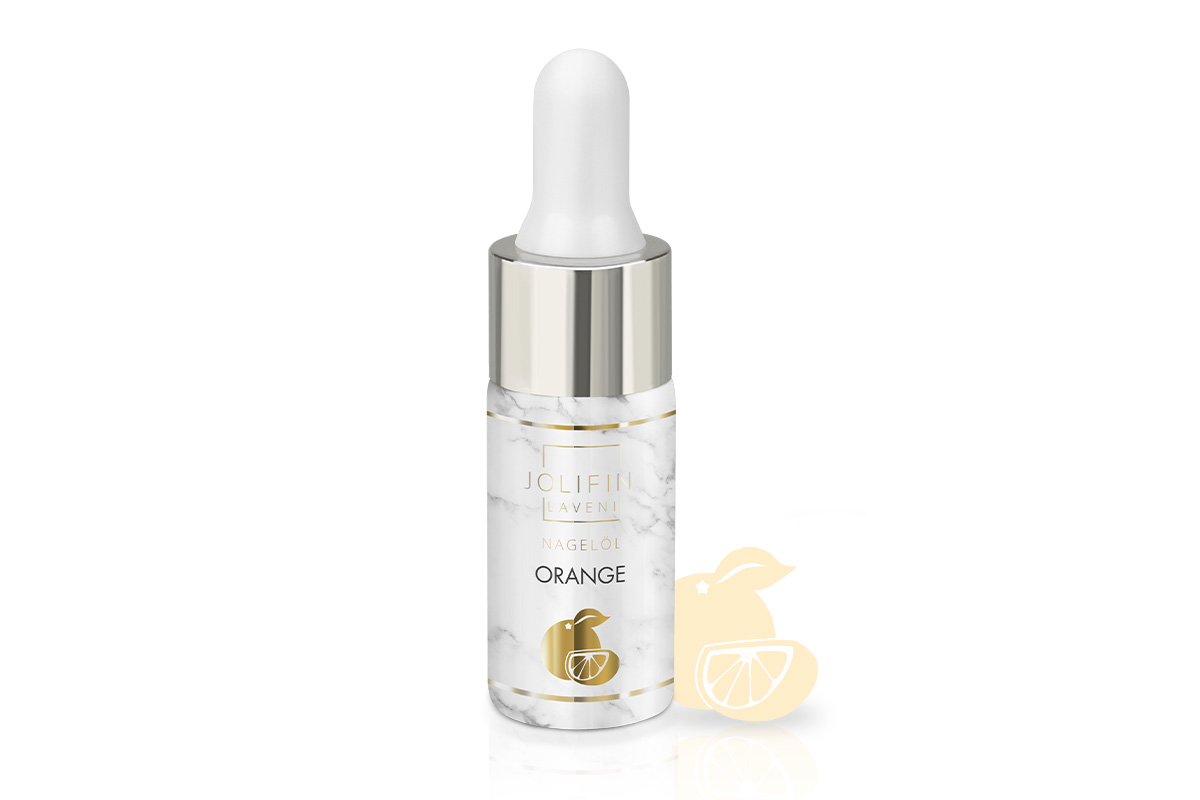 Jolifin LAVENI PRO Nagelöl - orange 10ml