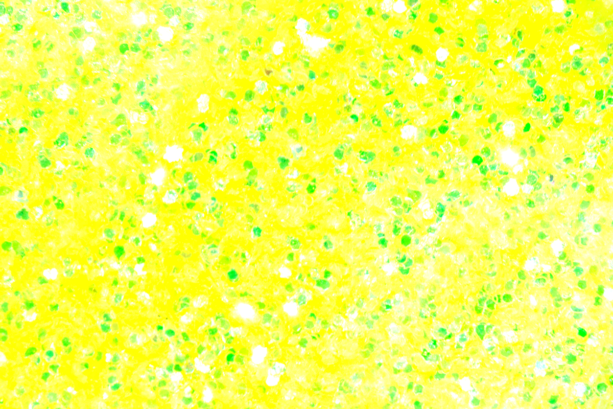 Neon Revolution glitter-gelb